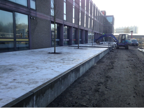 Watershell Antwerpen beton 3